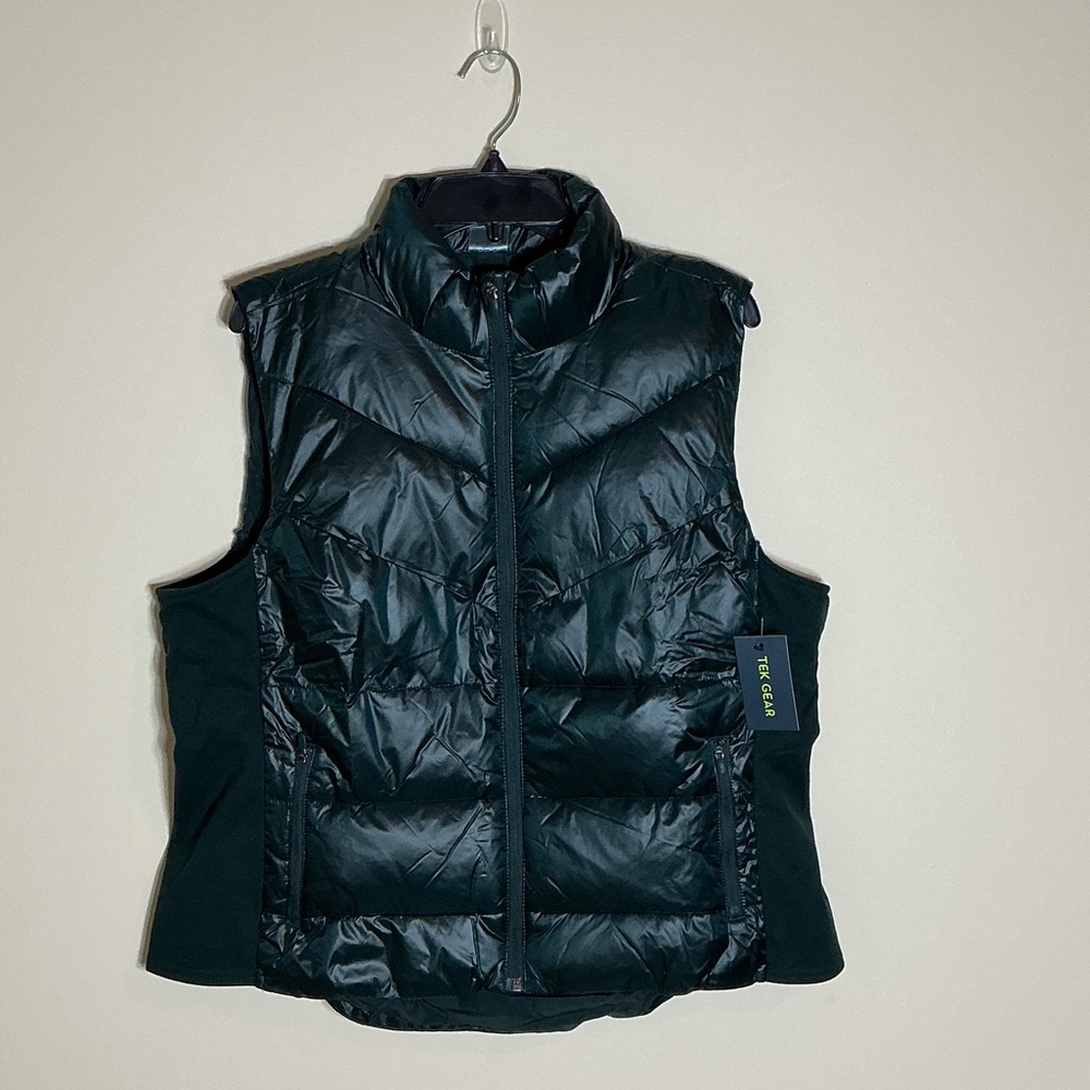 Tek Gear Dark Green Puffer Vest